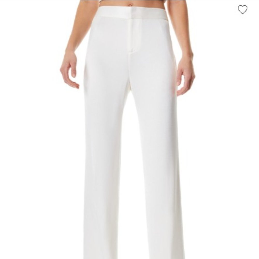 Alice + Olivia Deanna Pant Ecru - Size 6
